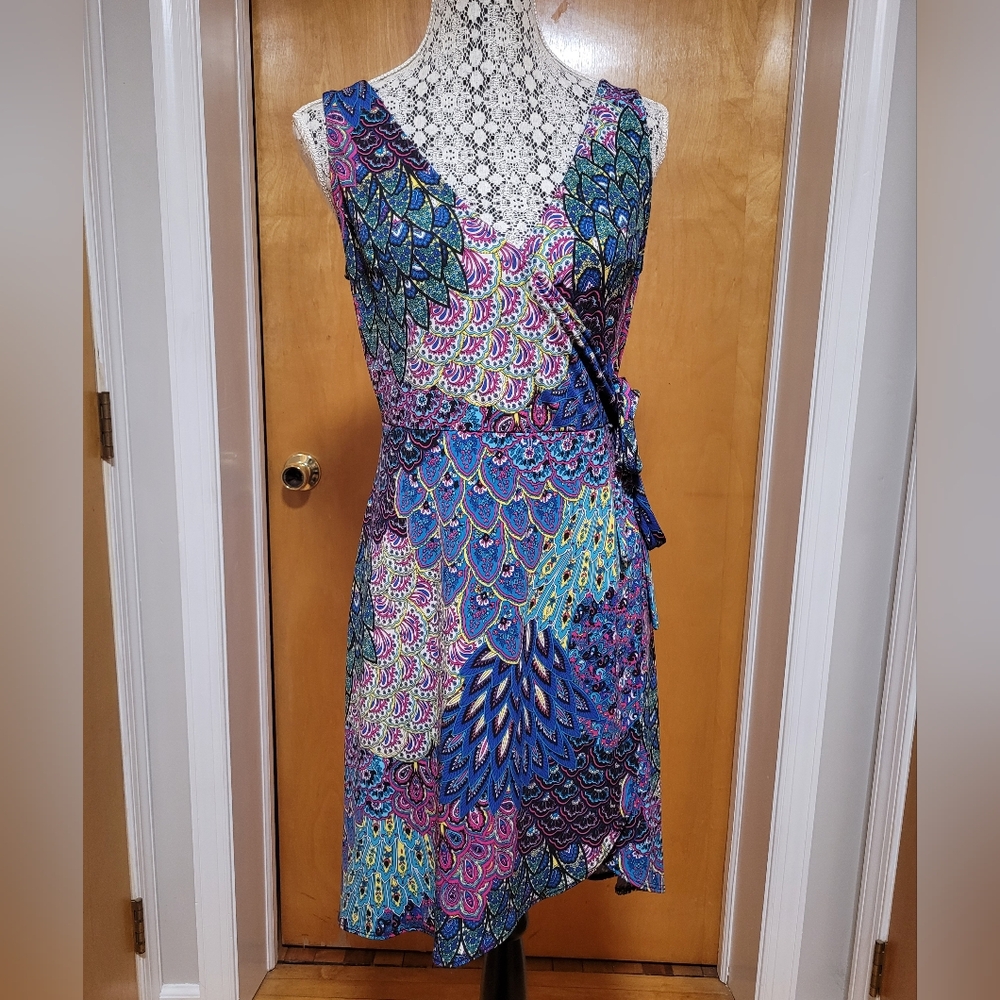 Lbisse Colorful Patterned Dress